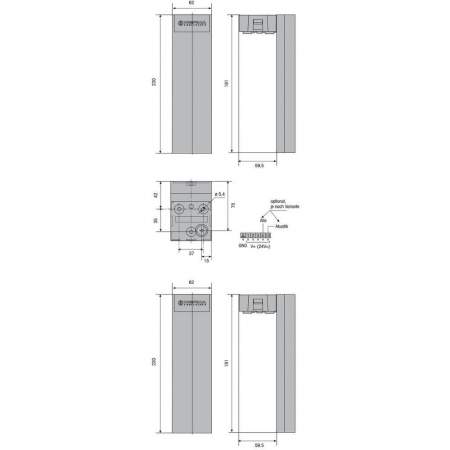Комбинированный звуковой сигнализатор Werma Signaltechnik 690.300.55 