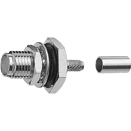 J01151R0011, Telegärtner - R-SMA-разъем, 50 Ом : 1 шт.
