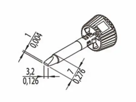 Паяльное жало Ersa 0142CDLF32 
