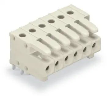 Розетка для подключения к печатной плате WAGO 734-532, 2 pin, 160В, 10А, CS: 3.50мм, (200 шт)