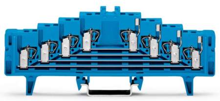 Клеммы для коммутационных полей WAGO 727-224/022-000, 16 pin, 0.08мм² - 1.50мм², 250В, 12А, конф: N, (50 шт)