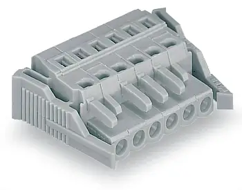 Розетка для подключения кабеля WAGO 231-115/037-000, 15 pin, 0.08мм² - 2.5мм², 320В, 15А, CS: 5мм, (25 шт)