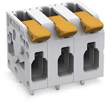 Клемма для печатной платы WAGO 2604-1307, 7 pin, 0.20мм² - 4мм², 1000В, 32А, CS: 7.50мм, (1 шт)