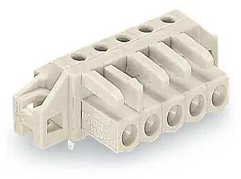 Розетка для подключения к печатной плате WAGO 722-236/031-000, 6 pin, 320В, 15А, CS: 5мм, (50 шт)