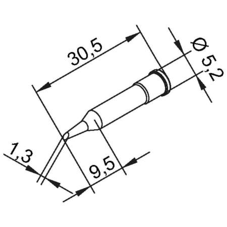 Паяльное жало Ersa 0102PDLF04L 