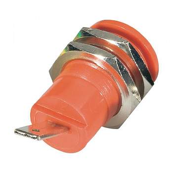 BU 4600 rt, SCHNEPP - Лабораторное гнездо, Ø-контакта: 4 мм, красный : 1 шт.