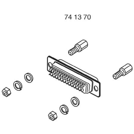 SUB-D-Крепеж BKL Electronic 10120256
