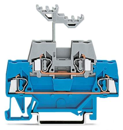Двухуровневая клемма WAGO 280-523, 4 pin, 0.08мм² - 2.50мм², 500В, 20А, (50 шт)