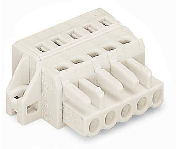 Розетка для подключения кабеля WAGO 721-106/031-000, 6 pin, 0.08мм² - 2.5мм², 630В, 16А, CS: 5мм, (50 шт)