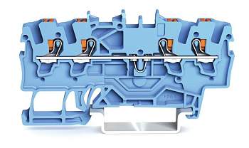 Клемма WAGO 2201-1404, 2 pin, 0.25мм² - 2.50мм², 800В, 18А, (100 шт)