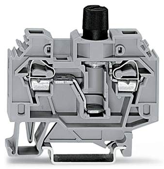 Клемма предохранителя WAGO 282-128, 2 pin, 0.20мм² - 6мм², 500В, 10А, конф: L, (40 шт)