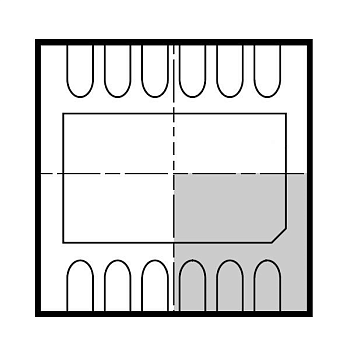  Analog Devices LTC2473CDD#PBF 