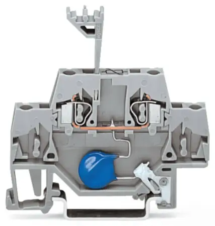 Клемма WAGO 280-502/281-609, 2 pin, 0.08мм² - 2.50мм², 24В, 20А, конф: L, (50 шт)