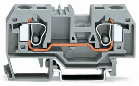 Клемма WAGO 284-901, 2 pin, 0.20мм² - 10мм², 800В, 57А, конф: L, (25 шт)