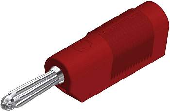 930729101, SKS-HIRSCHMANN BSB 20 K - Пружинный штекер, Ø-контакта: 4 мм, красный : 1 шт.