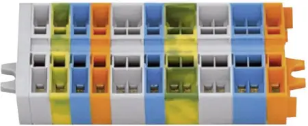 Клемма WAGO 264-321, 2 pin, 0.08мм² - 2.50мм², 800В, 24А, конф: L, (1 шт)