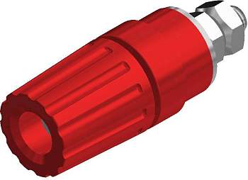 931714101, SKS-HIRSCHMANN PKI 110 - Полюсной зажим, 35 А, красный : 1 шт.