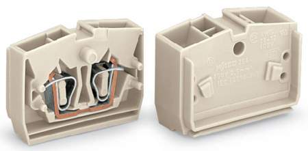 Клемма WAGO 264-131, 2 pin, 0.08мм² - 2.50мм², 690В, 23А, конф: L, (100 шт)