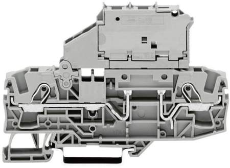 Клемма предохранителя WAGO 2006-1611, 2 pin, 0.50мм² - 10мм², 800В, 10А, конф: L, (1 шт)