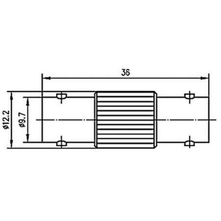 J01004A0618, Telegärtner - BNC-разъем - BNC-разъем : 1 шт.