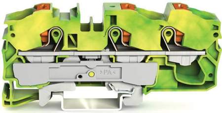 PG клемма WAGO 2216-1307, 3 pin, 0.50мм² - 25мм², 76А, (20 шт)