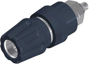 930136100, SKS-HIRSCHMANN PKNI 10 B - Полюсной зажим, 63 А, черный : 1 шт.