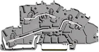 Промышленная клеммная колодка WAGO 2003-7642, 2 pin, 0.25мм² - 4мм², 400В, 32А, конф: L;L, (1 шт)