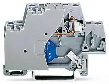 Клемма WAGO 280-502/281-584, 2 pin, 0.08мм² - 2.50мм², 60В, 20А, конф: L, (50 шт)