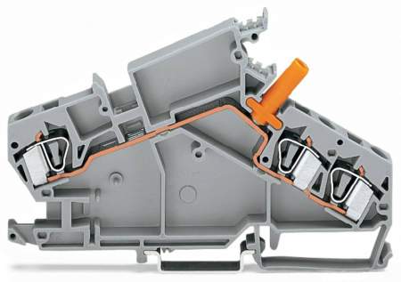 Клемма WAGO 282-866, 3 pin, 0.20мм² - 6мм², 500В, 30А, конф: L, (20 шт)