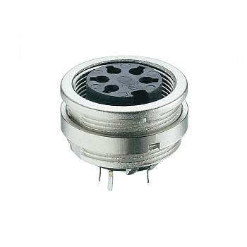 DIN-встроенная муфта для печатной платы и наружного монтажа Lumberg KFR 50/6