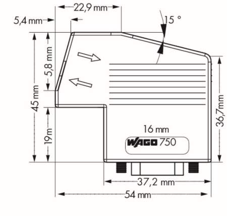 Разъем ПЛК WAGO 750-962 
