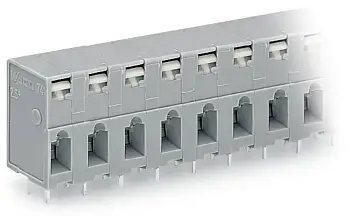 Быстроразъемная клемма WAGO 741-310, 10 pin, 0.08мм² - 2.50мм², 630В, 16А, CS: 7.50мм, (60 шт)