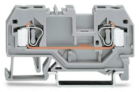 Клемма WAGO 281-901, 2 pin, 0.08мм² - 4мм², 800В, 32А, конф: L, (50 шт)