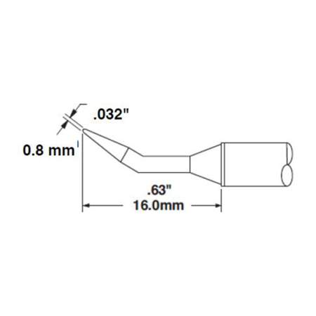 Картридж-наконечник Metcal CVC-8CN1608R 