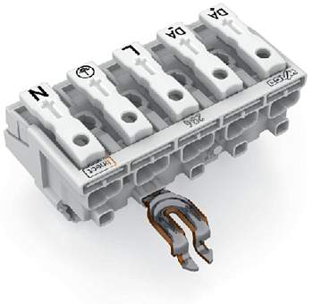 Разъем питания сети WAGO 294-8335, 5 pin, 0.5мм² - 2.5мм², 24А, (250 шт)