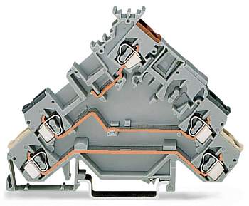 Клемма привода WAGO 280-583, 5 pin, 0.08мм² - 2.50мм², 400В, 20А, конф: L, (50 шт)