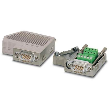 Разъем D-SUB PHOENIX-CONTACT SUBCON-PLUS-F1, гнездо, 9 контактов