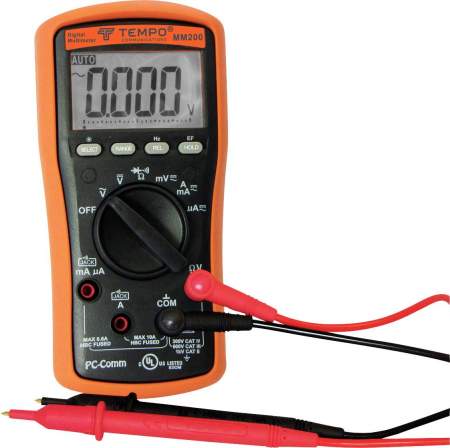 Ручной мультиметр Tempo Communications 55500084 MM200