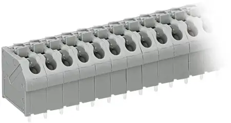 Быстроразъемная клемма WAGO 250-502, 2 pin, 0.50мм² - 1.50мм², 320В, 2А, CS: 5мм, (1 шт)