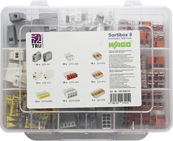 Соеденительня клемма (набор) WAGO WA-741-884, 2.5мм² - 4мм², (123 шт)