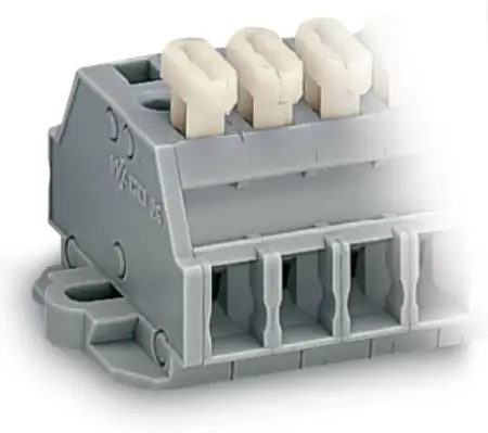 Клеммная колодка WAGO 261-428/331-000, 16 pin, 0.08мм² - 2.50мм², 500В, 24А, конф: L, (50 шт)