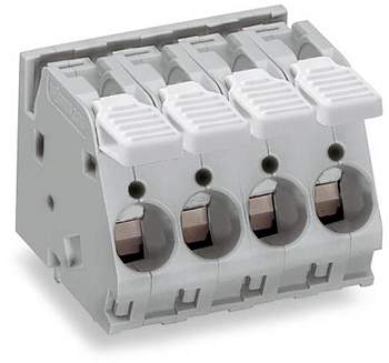 Клемма для печатной платы WAGO 2716-152/000-016, 2 pin, 1.50мм² - 16мм², 630В, 76А, CS: 10мм, (1 шт)