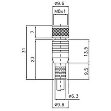Кабель Datalogic 95A251510 