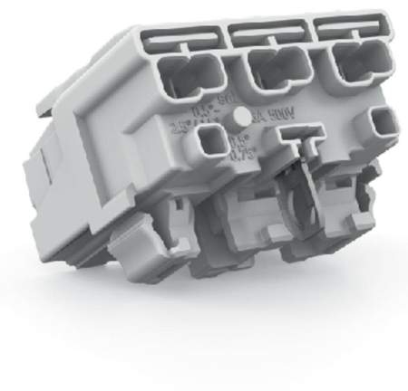 Разъем питания сети WAGO 294-8113, 3 pin, 0.5мм² - 2.5мм², 24А, (500 шт)