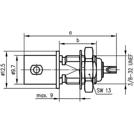 J01001A0053, Telegärtner - BNC-разъем, 50 Ом : 1 шт.
