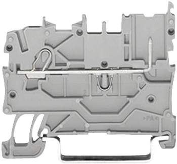 Клемма WAGO 2020-1204, 2 pin, 0.14мм² - 1.50мм², 500В, 13.5А, конф: N, (1 шт)