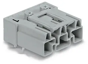 Разъем питания сети WAGO 770-853/011-000/062-000, 3 pin, 250В, 25А, (100 шт)