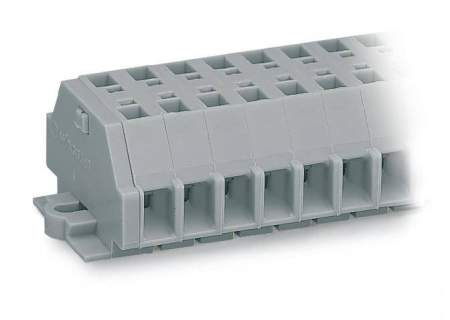 Клеммная колодка WAGO 261-102, 4 pin, 0.08мм² - 2.50мм², 500В, 24А, конф: L, (100 шт)