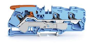 Клемма WAGO 2116-1304, 3 pin, 0.50мм² - 25мм², 800В, 90А, (20 шт)