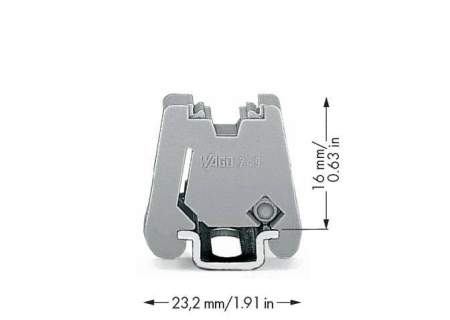 Торцевая пластина WAGO 249-101, (25 шт)